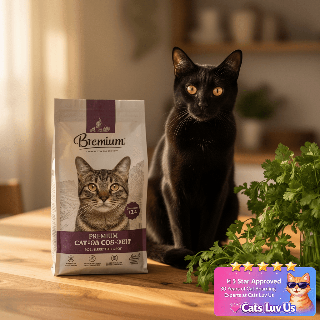 Lekereise Large Cat Carrier for 2 Cats with cat - professional product lifestyle photo