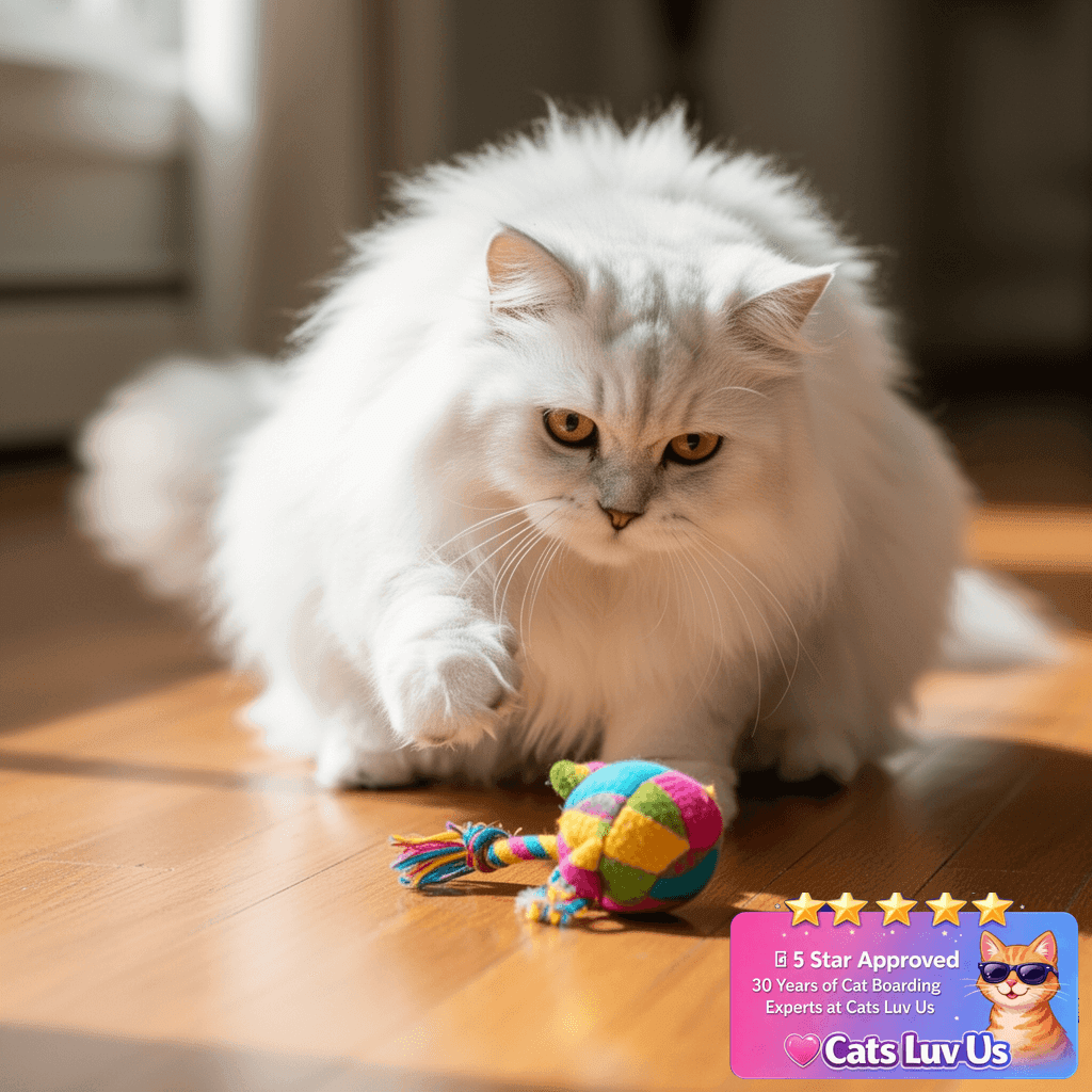 Petmate Top Load Plastic Cat Kennel for Small Dogs with cat - professional product lifestyle photo