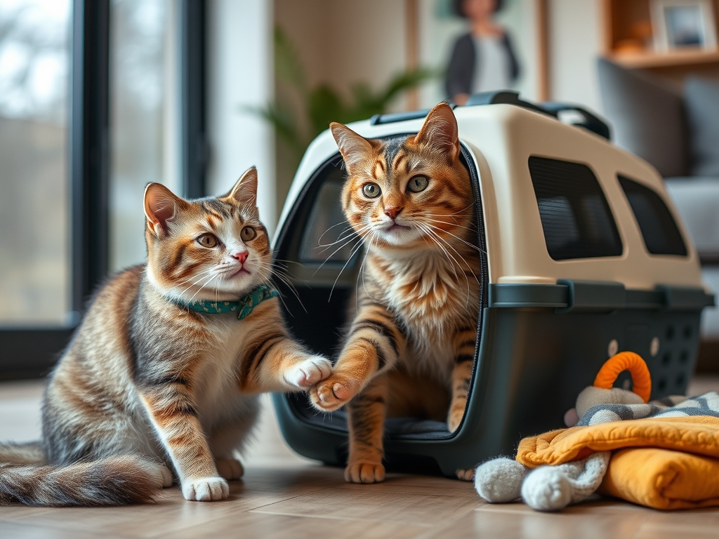 cat carrier for cold weather trips - cat carriers travel products guide hero image