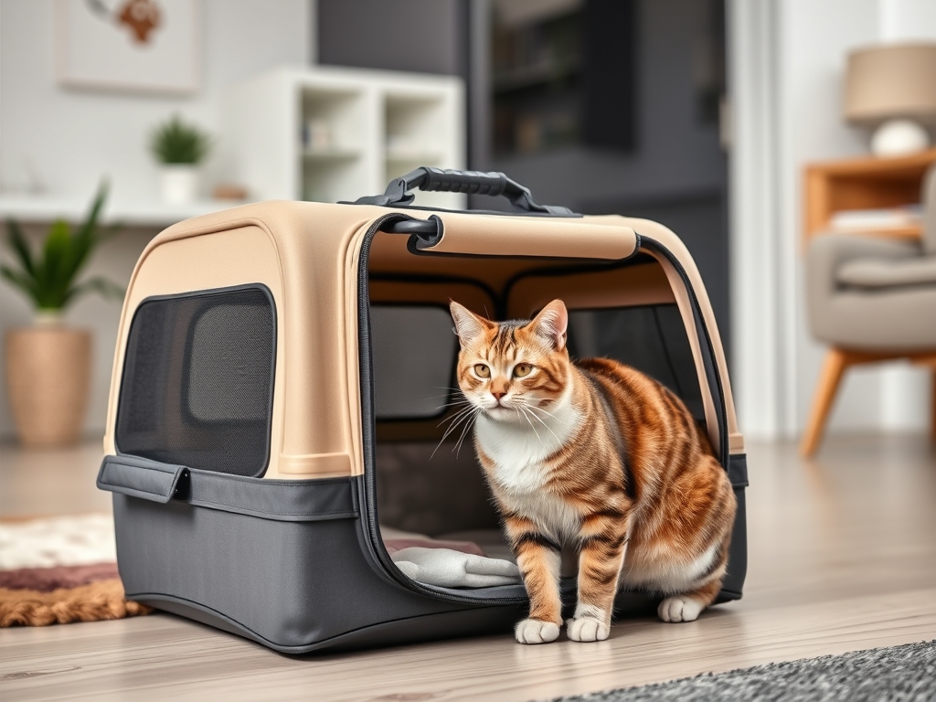 cat carrier with collapsible design - cat carriers travel products guide hero image