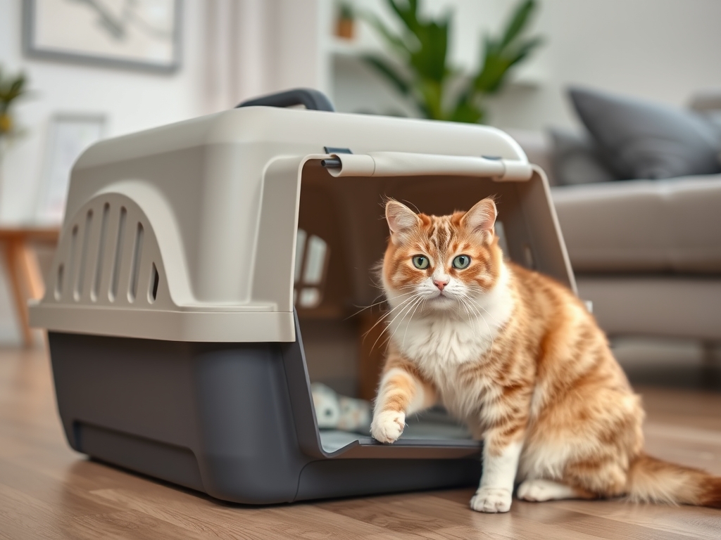 cat carrier with privacy cover - cat carriers travel products guide hero image