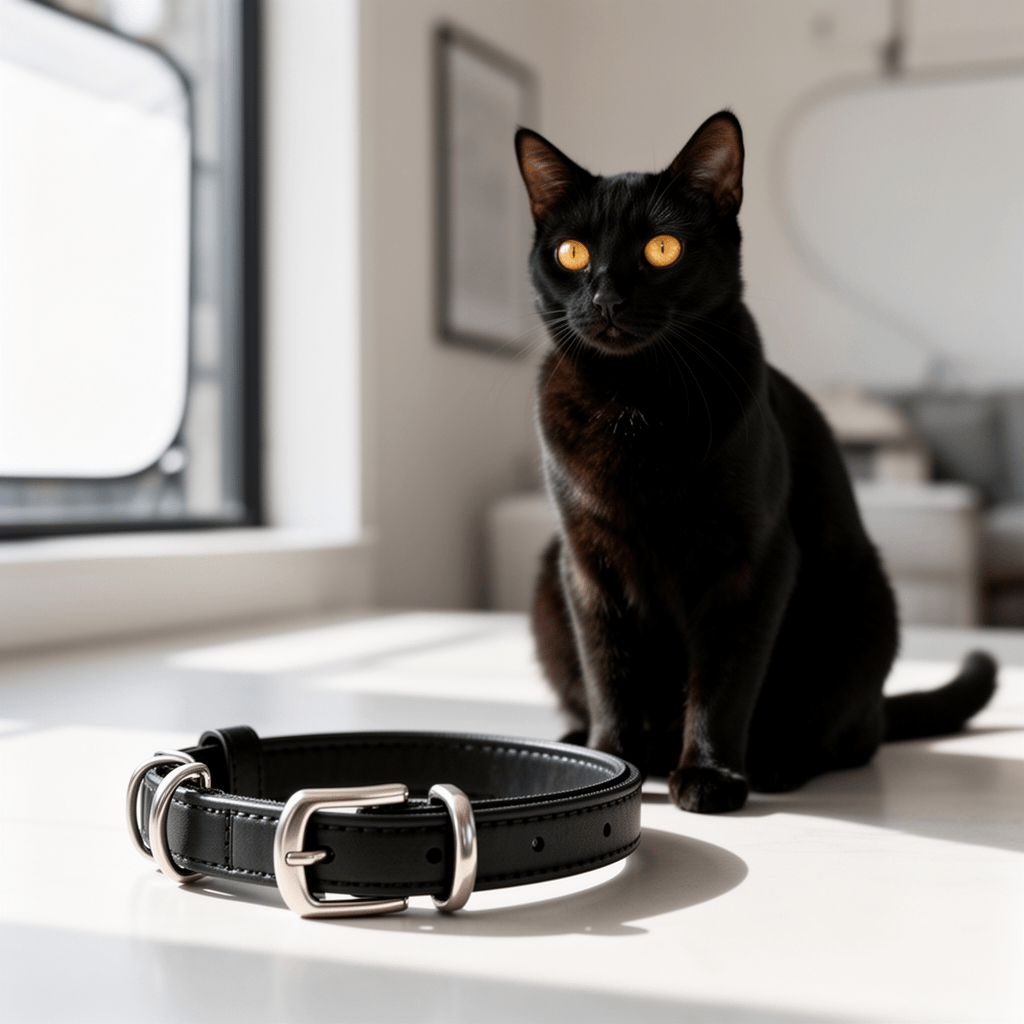 2 Pack Soft Breakaway Safety Cat Collar，Kitten Collar with cat - professional product lifestyle photo