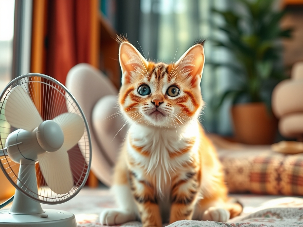 cat cooling fan vs air conditioner - cat cooling products guide hero image