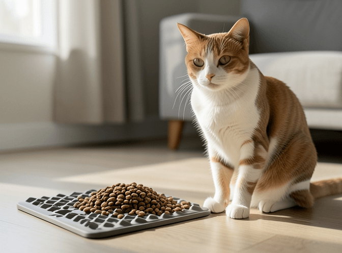 Cat owner reviewing cat dehydration prevention products under 50 dollars options for their pet in 2026