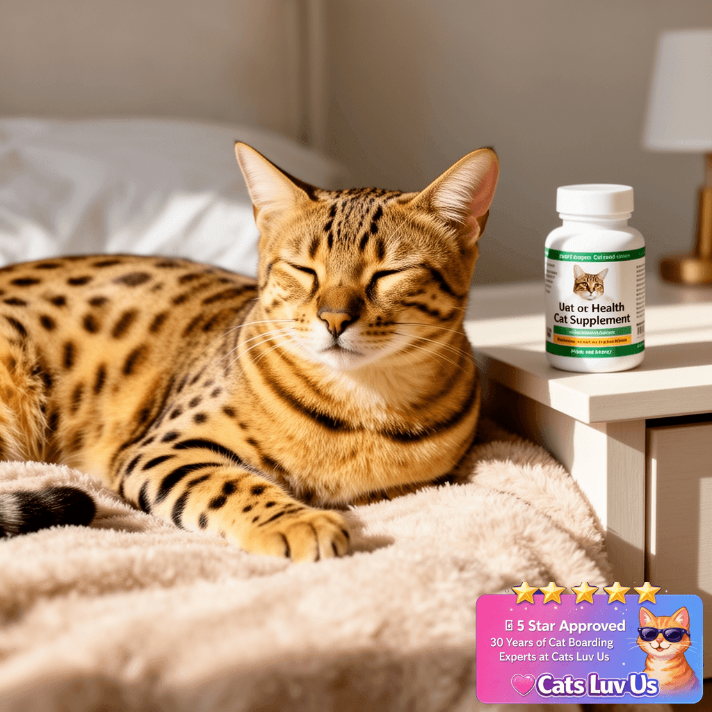 Virbac C.E.T.® INTELLIDENT® Cat Bites for Dental Care | with cat - professional product lifestyle photo