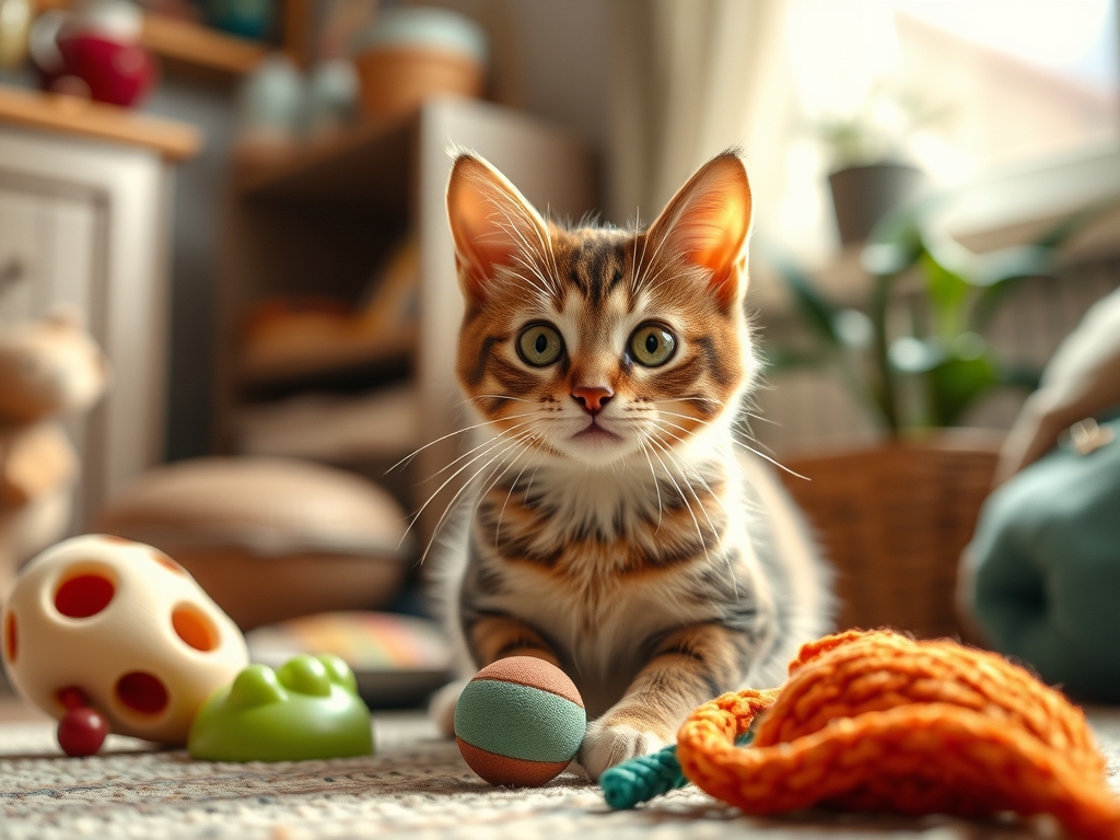 Cat owner reviewing top rated cat enrichment toys 2026 options for their pet in 2026