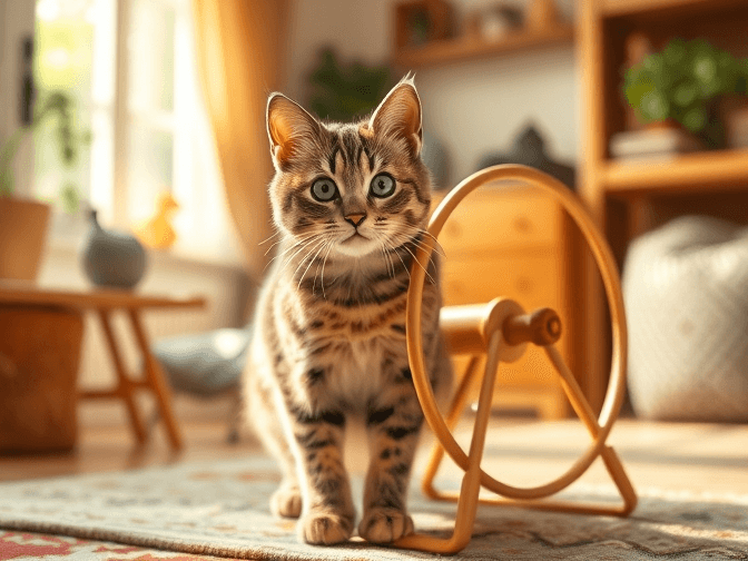 Choosing the Right Wheel for Training Success - expert how to get your cat to use a cat wheel guide