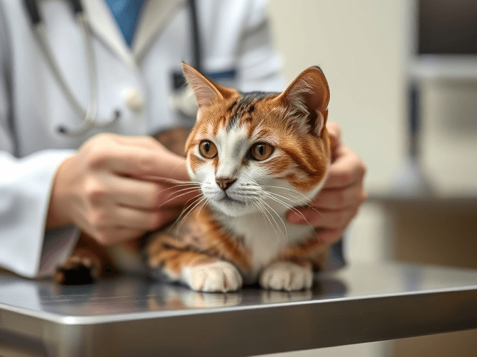 Cat owner reviewing cat eye care and health for kittens options for their pet in 2026