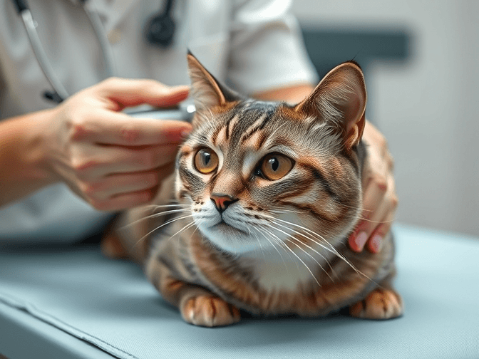 Cat owner reviewing top cat eye care and health reviews options for their pet in 2026