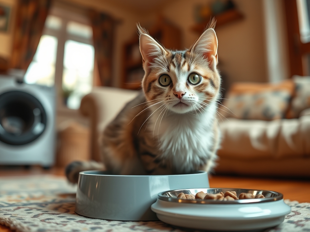 automatic cat feeder vs bowl - cat food bowls dishes guide hero image