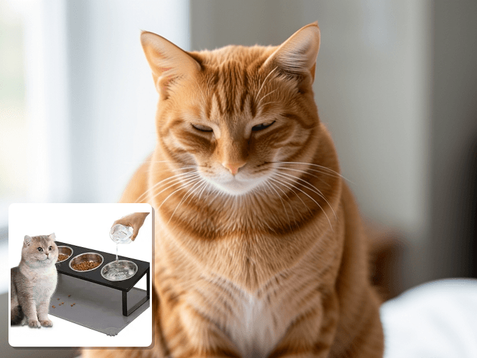 The Science Behind MessFree Feeding - expert cat feeding station for messy eaters guide