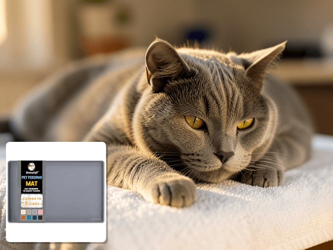 Sizing Guide Measure Before You Buy - expert cat food mat for messy eaters guide