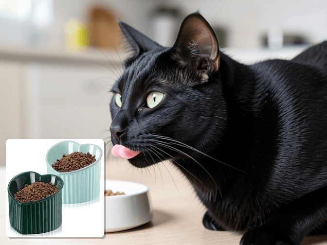 Sizing for Multiple Cats and Different Ages - expert tilted cat food bowls for messy eaters guide
