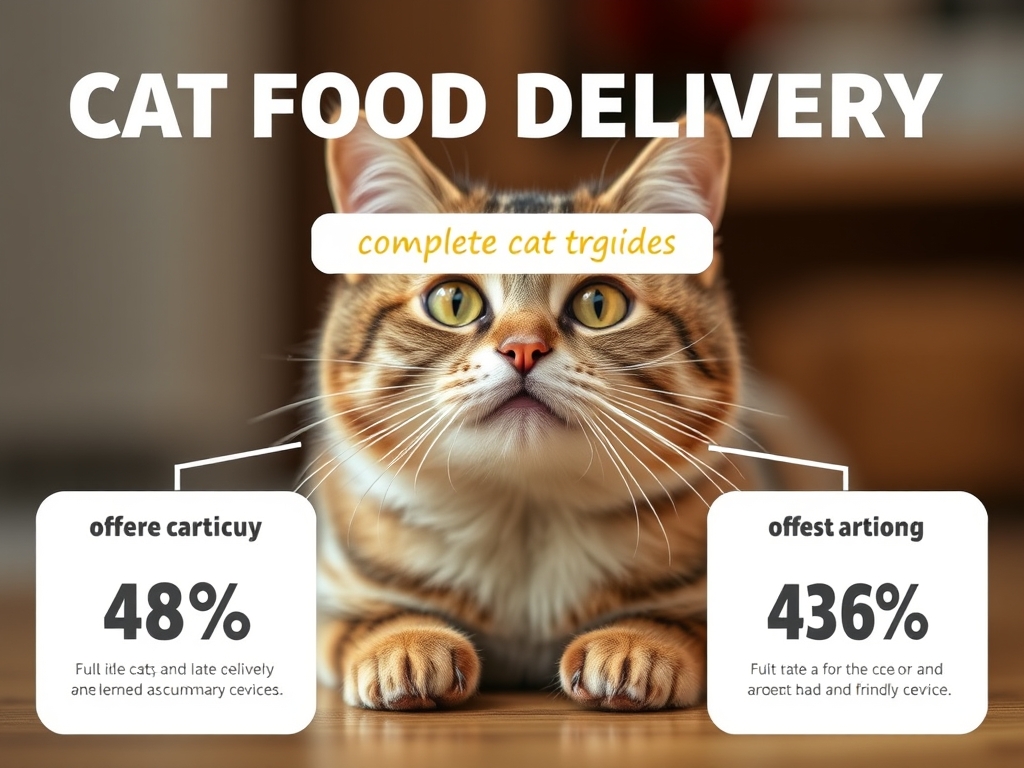 cat food delivery for sensitive stomachs summary infographic