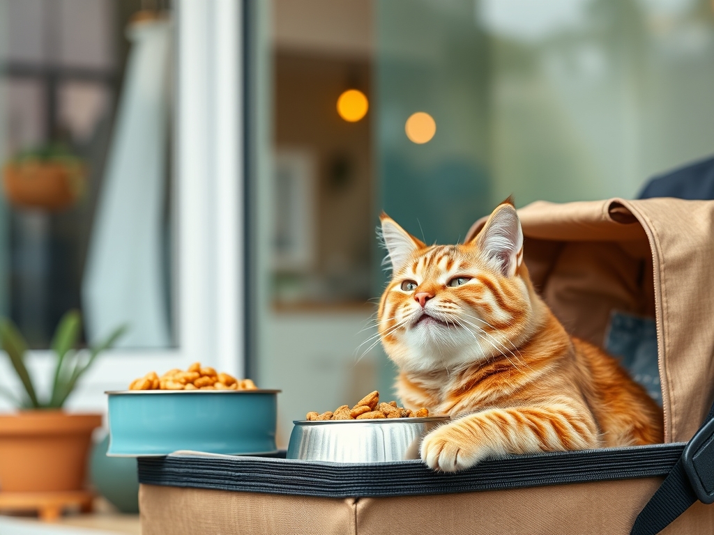 cat food delivery with rewards program summary infographic