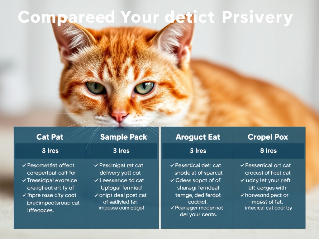 Comparing Cat Food Delivery Sample Pack Options - cat food delivery services