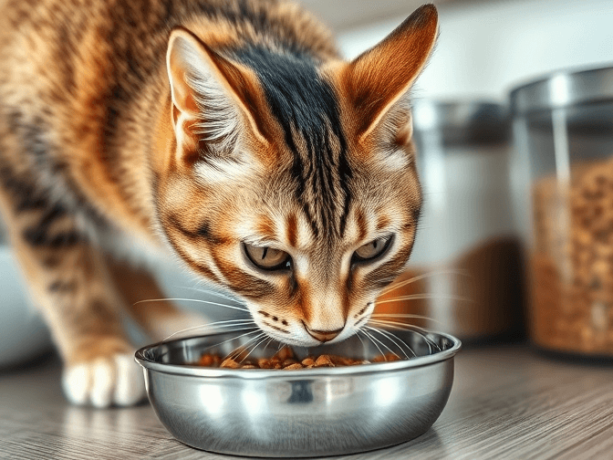 Cat owner reviewing how to clean cat food storage bins options for their pet in 2026