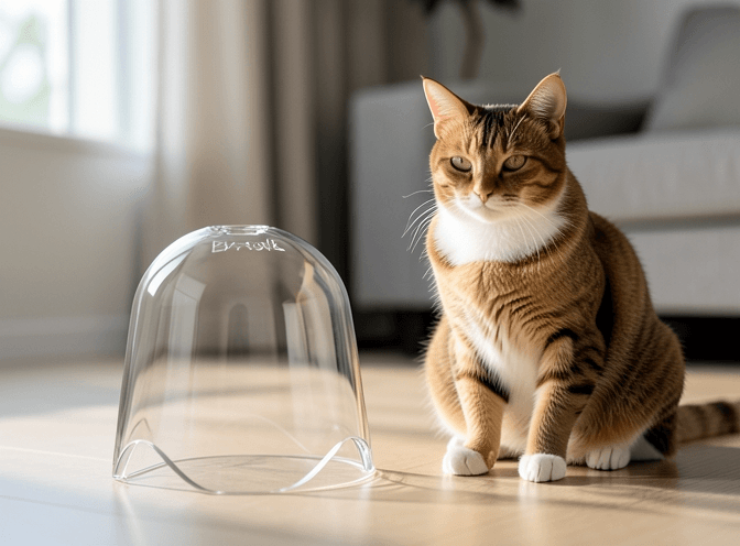 Cat owner reviewing cat fountains replacement parts for anxious cats options for their pet in 2026