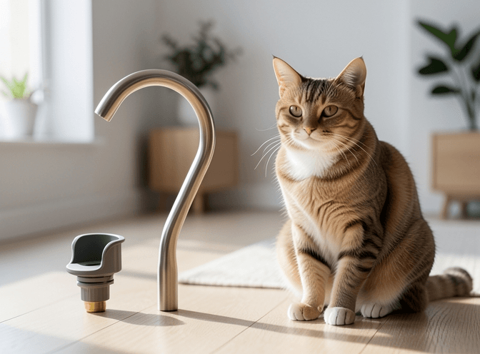 Cat owner reviewing top cat fountains replacement parts reviews options for their pet in 2026