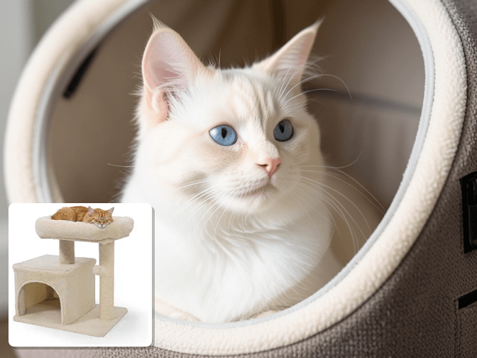 How Vertical Cat Furniture Works - expert cat condo for small spaces guide