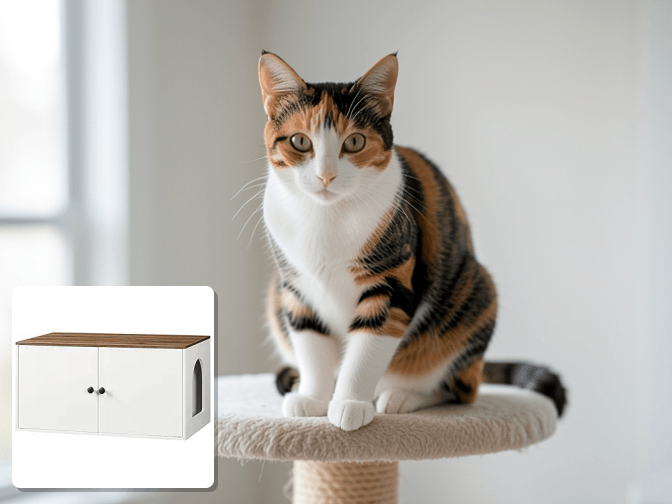 How These Enclosures Work in Small Spaces - expert hidden litter box furniture small spaces guide