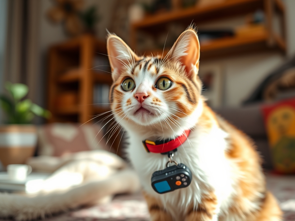 cat gps collar with app integration - cat gps collars smart tags guide hero image