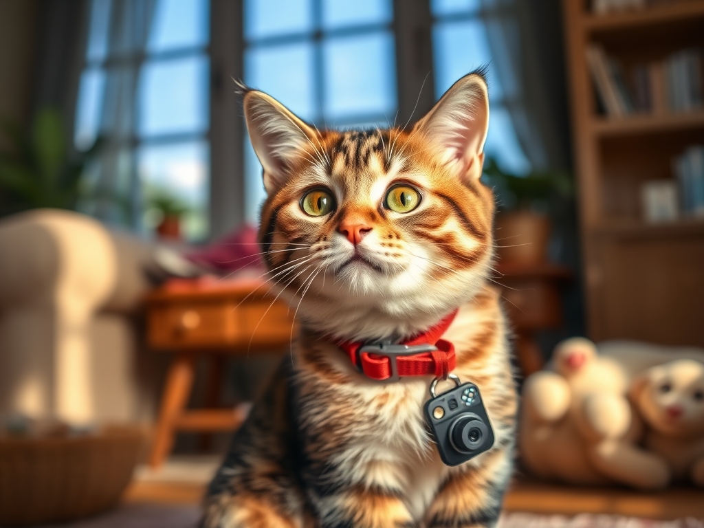 cat collar with camera and gps - cat gps smart collars guide hero image