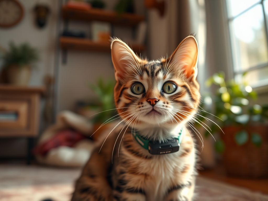 cat collar with geofencing feature - cat gps smart collars guide hero image