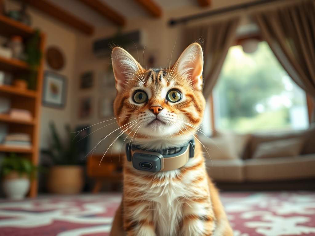 cat collar with multi-cat tracking system - cat gps smart collars guide hero image