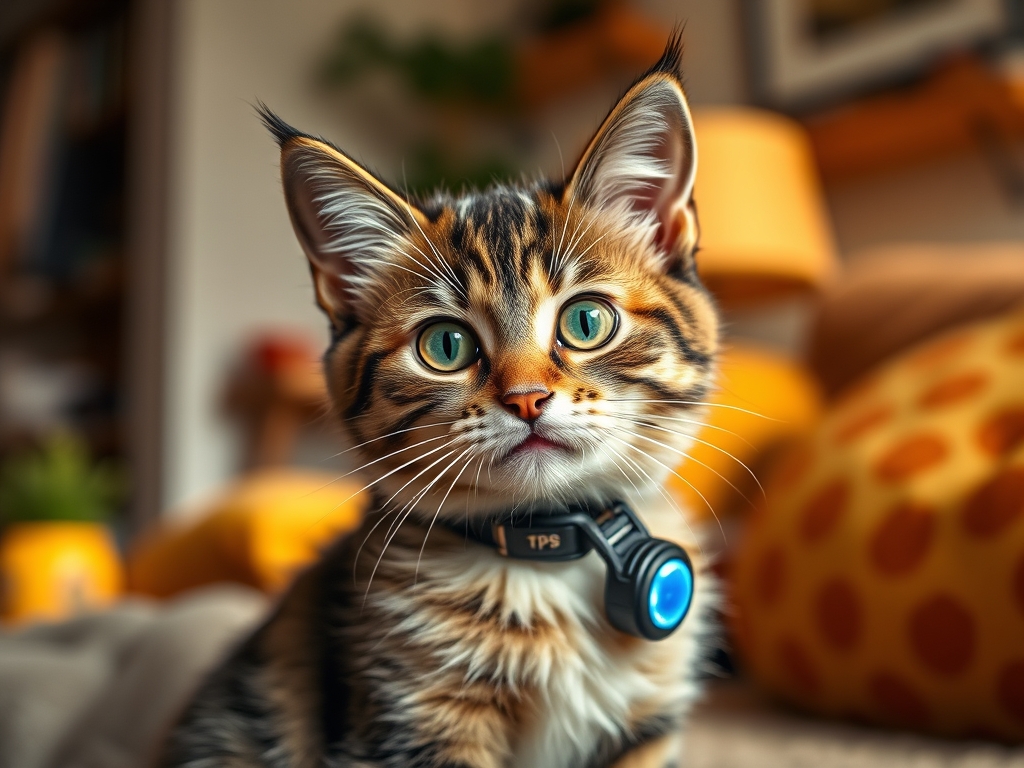 cat collar with night light and gps - cat gps smart collars guide hero image