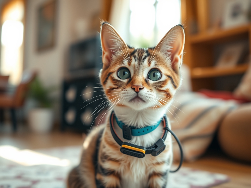 cat collar with wireless charging - cat gps smart collars guide hero image