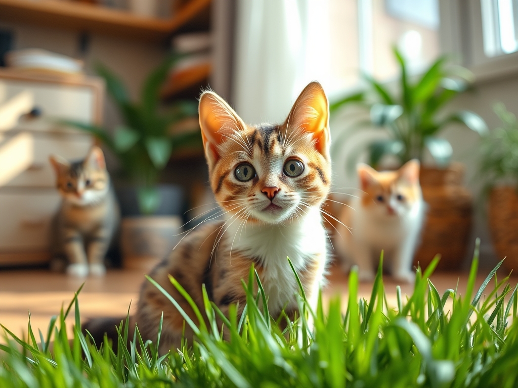 best cat grass for indoor cats - cat grass indoor herb gardens guide hero image