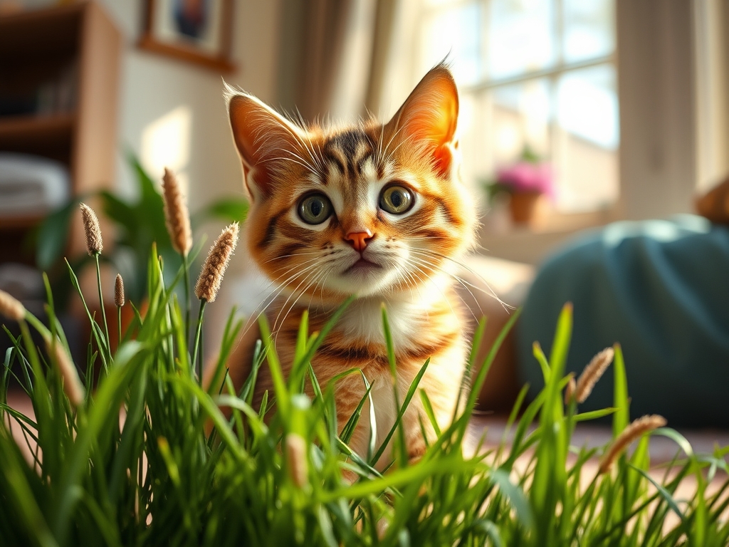 cat grass vs catnip benefits - cat grass indoor herb gardens guide hero image