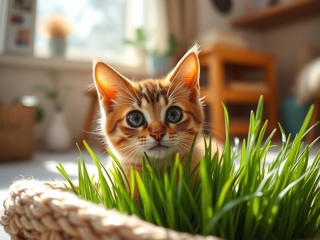Providing Adequate Light and Water - cat grass indoor herb gardens
