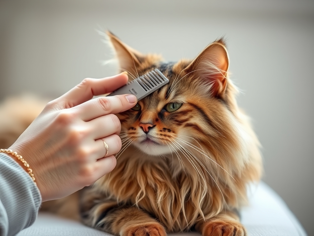 cat grooming combs for long hair - cat grooming tools guide hero image