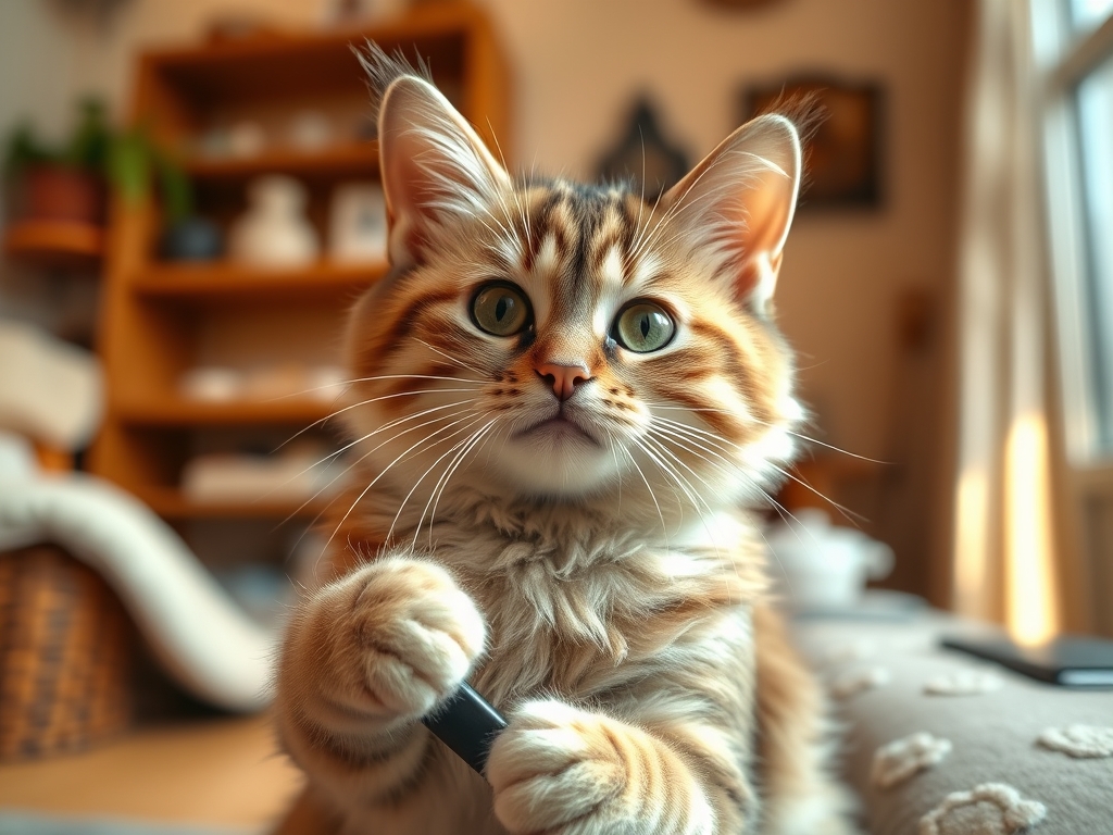 cat grooming rake for double coat - cat grooming tools guide hero image