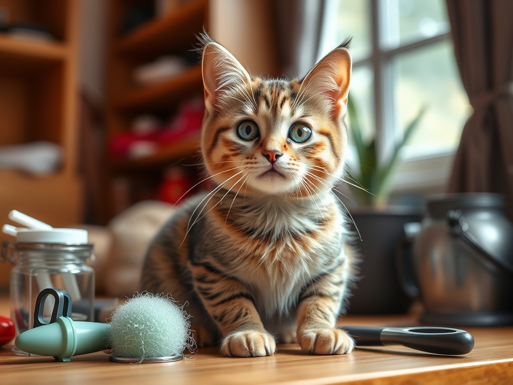 cat grooming tools for dander control - cat grooming tools guide hero image