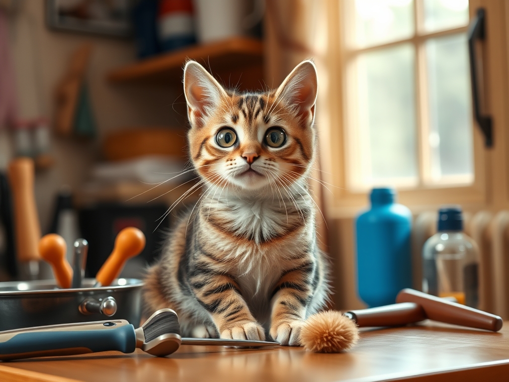 How to Choose Cat Grooming Tools for Home Grooming - cat grooming tools