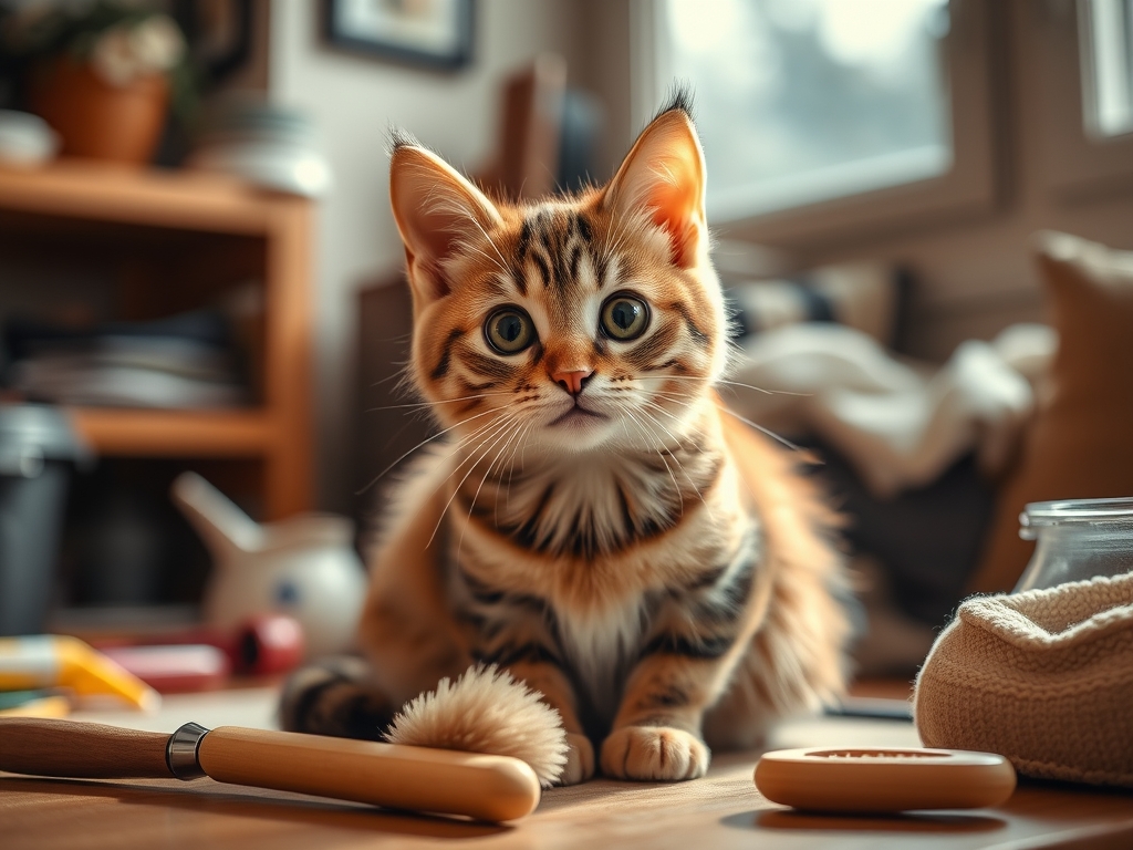 cat grooming tools for less mess - cat grooming tools guide hero image