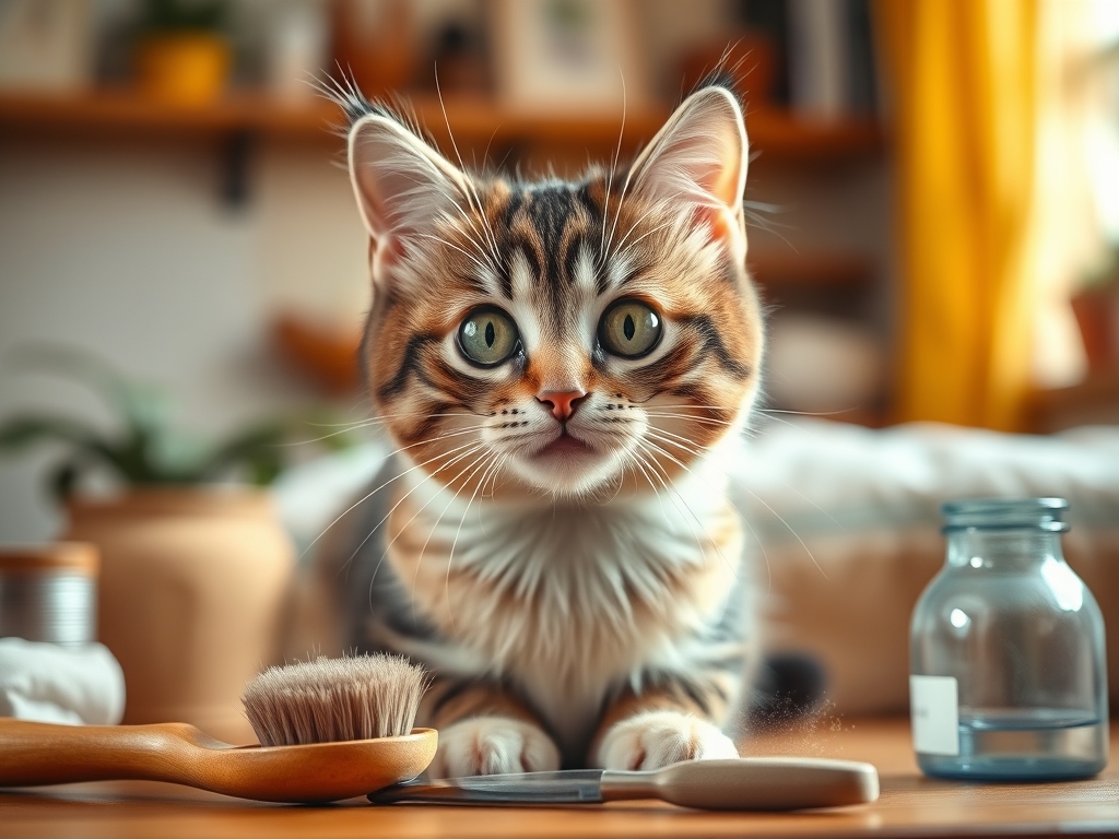 cat grooming tools for reducing hairballs - cat grooming tools guide hero image