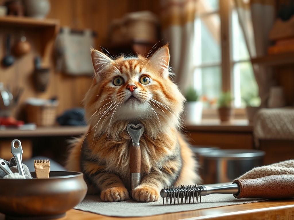 cat grooming tools for thick coats - cat grooming tools guide hero image