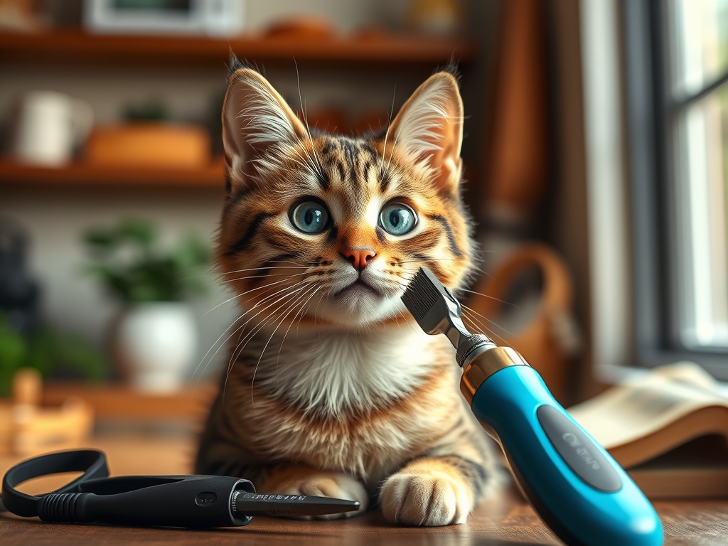quiet cat grooming clippers - cat grooming tools guide hero image