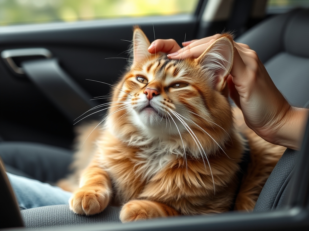 Preventing Cat Hair from Accumulating in Cars - cat hair removal products