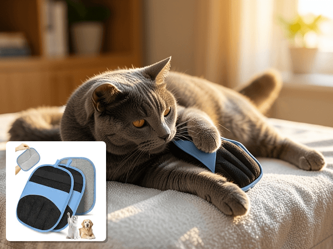 How to Use a Cat Hair Removal Brush - expert best cat hair removal brushes guide