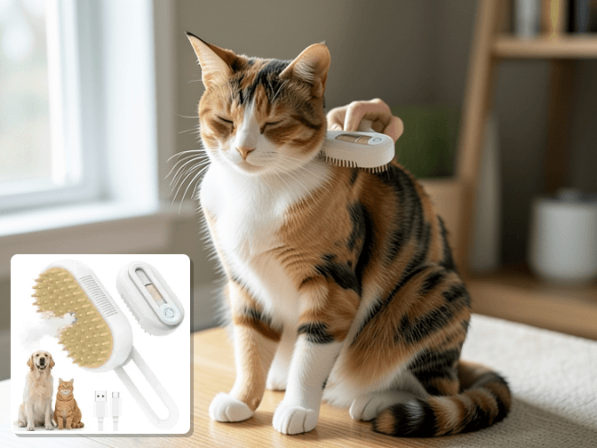 How Cat Hair Dryer Brushes Work - expert cat hair dryer brush for shedding season guide