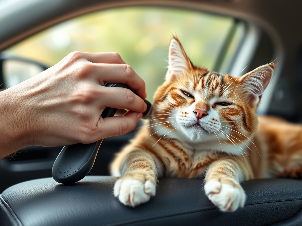 cat hair remover for car glove box - cat hair removal tools products guide hero image