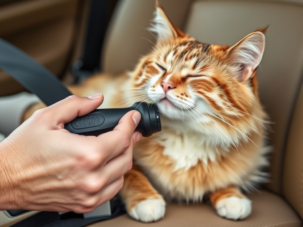cat hair remover for car seat belts - cat hair removal tools products guide hero image