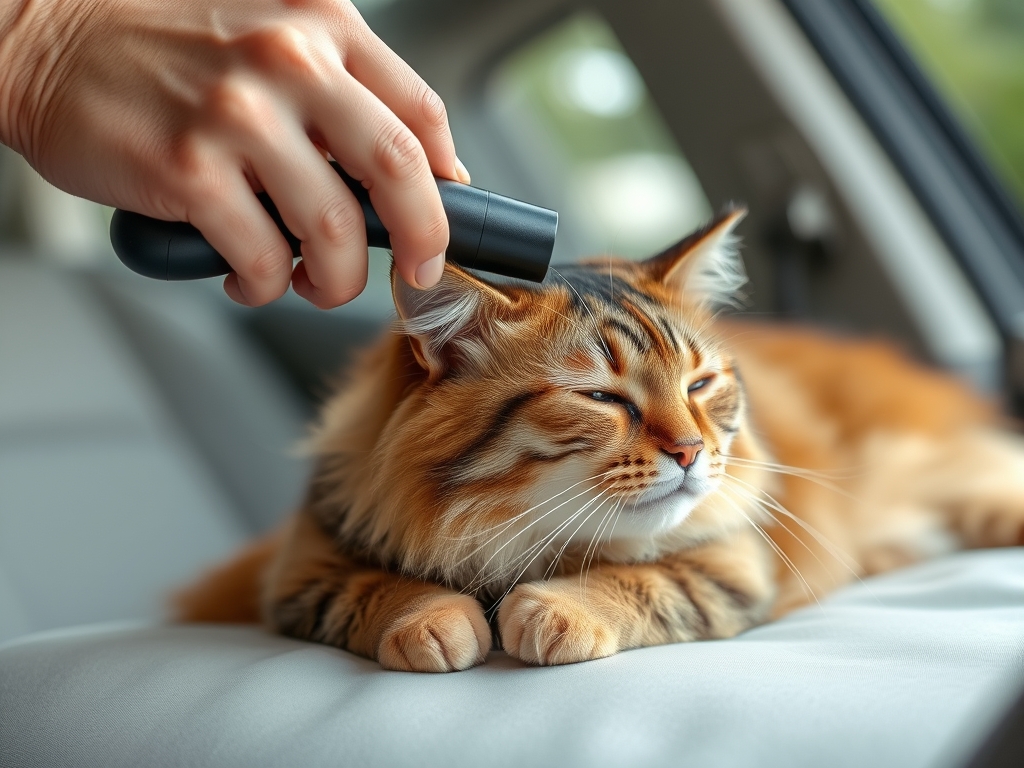 cat hair remover for car sun visors - cat hair removal tools products guide hero image