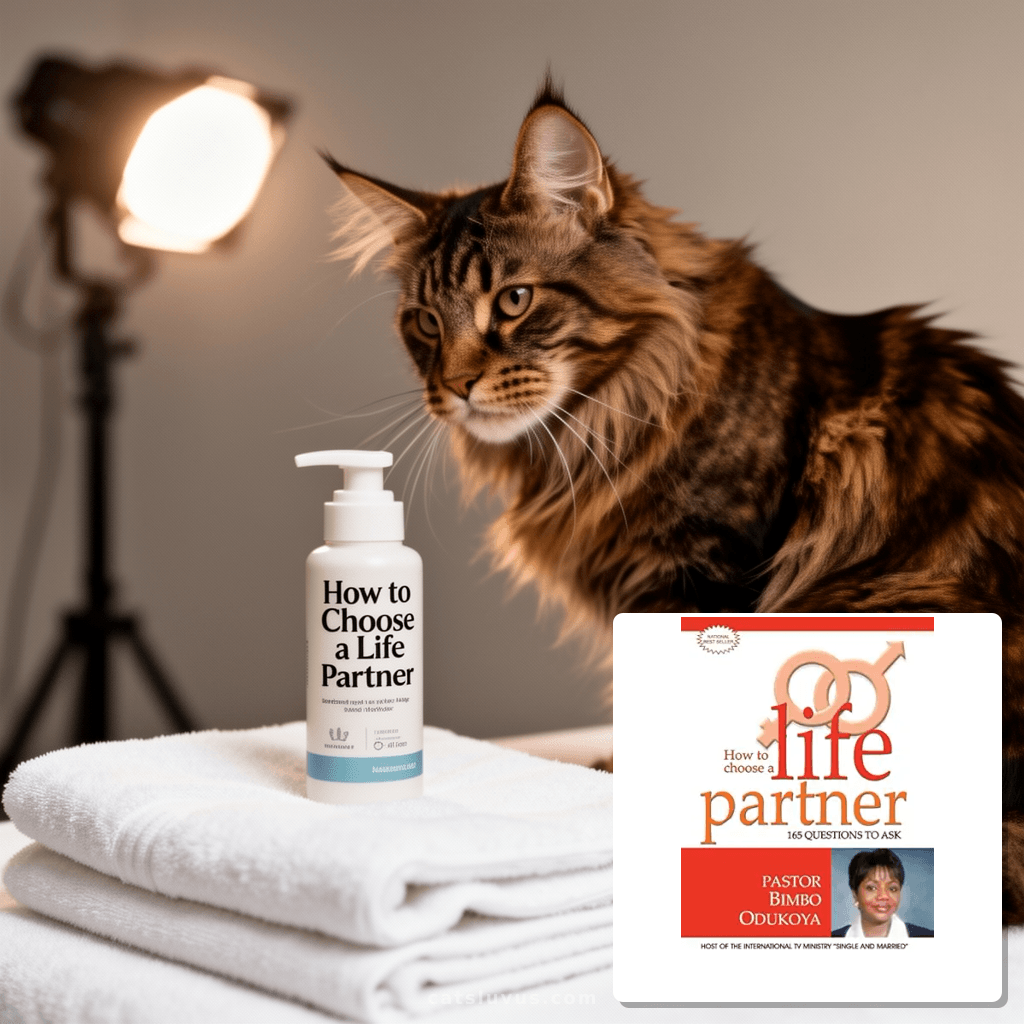 How to Choose a Life Partner with cat - professional product lifestyle photo