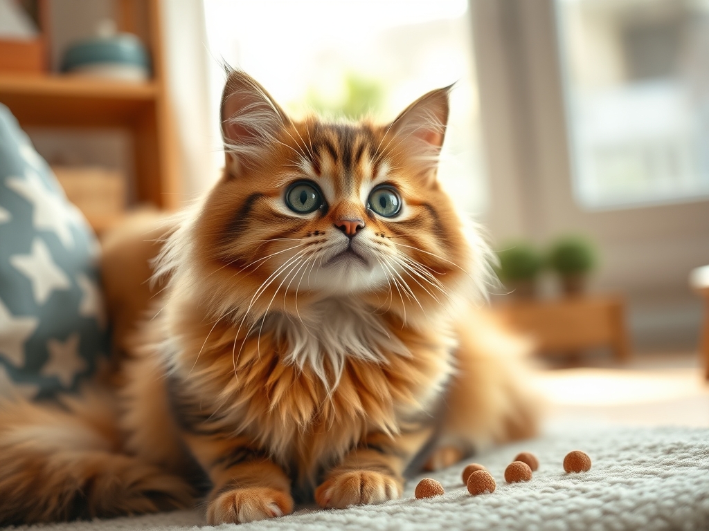 hairball control treats for long haired cats - cat hairball remedies guide hero image